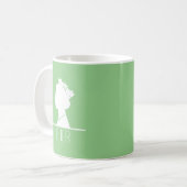 HM Queen Platinum Jubilee Coffee Mok (Voorkant links)