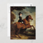 HM Queen Victoria Briefkaart (Voorkant / Achterkant)