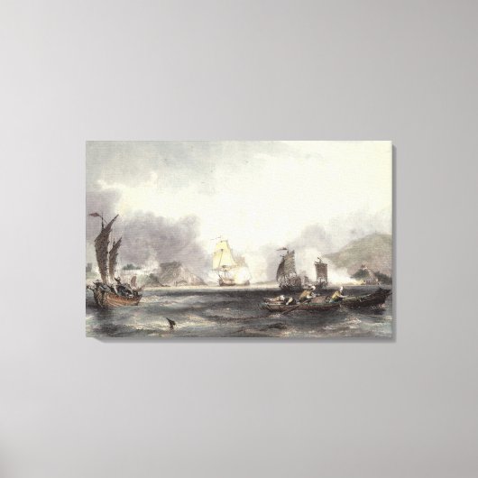 HM verzendt het Imogene en Andromache dat de Batte Canvas Afdruk (Voorkant)