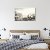 HM verzendt het Imogene en Andromache dat de Batte Canvas Afdruk (Insitu (Slaapkamer))