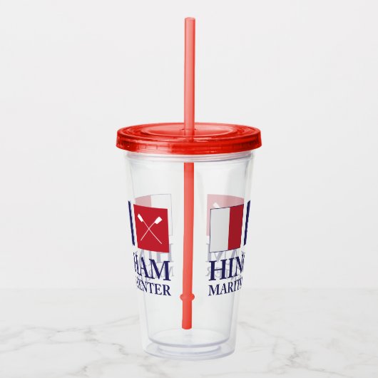 HMC Acryltumbler - Rood Acryl Drinkbeker (Rechts)