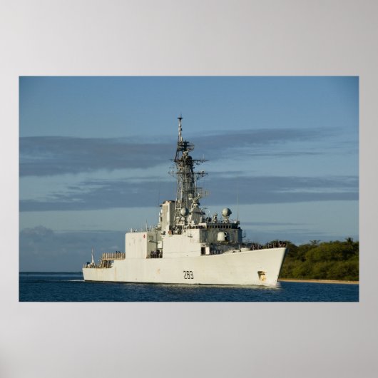 HMCS Algonquin (DDG 283) Poster (Voorkant)