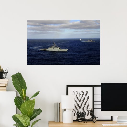 HMCS Algonquin Poster (Thuiskantoor)