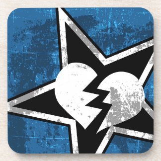 HMG Kasters voor hardplastic (6, blauw) Drankjes Onderzetter