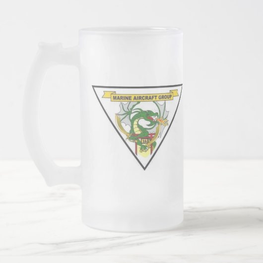 HMH-361 "vliegende trekkers" Matglas Bierpul (Links)