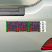 Hmmm gp bumpersticker (Op auto)