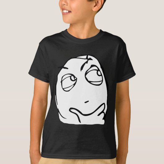 Hmmm Internet Meme T-shirt (Voorkant)