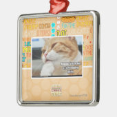 Hmmm. Metalen Ornament (Links)