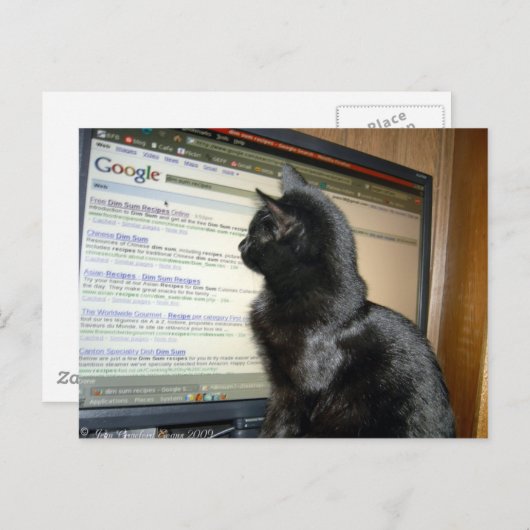 Hmmmmmm.... Briefkaart (Voorkant / Achterkant)