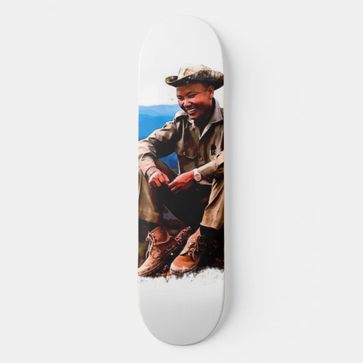 Hmong Algemeen Vang Pao Custom Pro Park Board Skateboard (Voorkant)