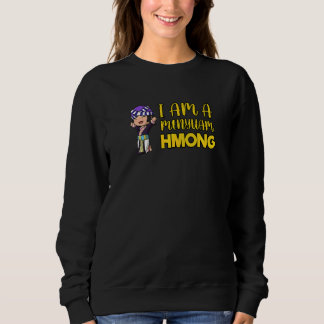 Hmong Miao Trotse Traditionele Meisje Vrouw Hmoob  Trui