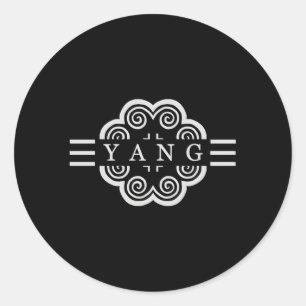 Hmong Yang Clan Generation Ronde Sticker