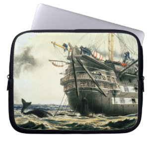 HMS Agamemnon die de oorspronkelijke Atlantische k Laptop Sleeve