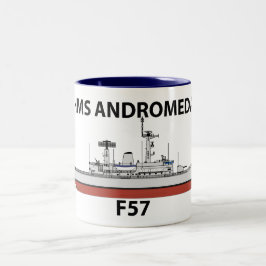 HMS Andromeda, Oorsprongsconfiguratie Tweekleurige Koffiemok