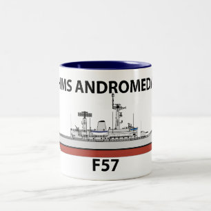 HMS Andromeda, Oorsprongsconfiguratie Tweekleurige Koffiemok