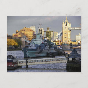 HMS Belfast. Briefkaart