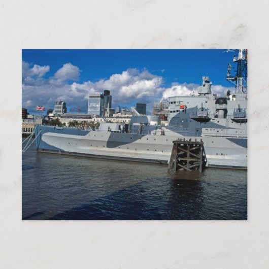 HMS Belfast Londen Briefkaart (Voorkant)
