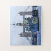 HMS Belfast Tower Bridge Londen Legpuzzel (Verticaal)