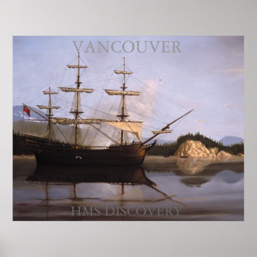 HMS Discovery Poster (Voorkant)