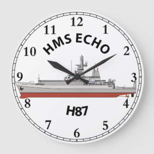 HMS ECHO - ECHO KLASSE - H87 GROTE KLOK