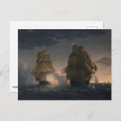 HMS Endymion vs US President Briefkaart (Voorkant / Achterkant)