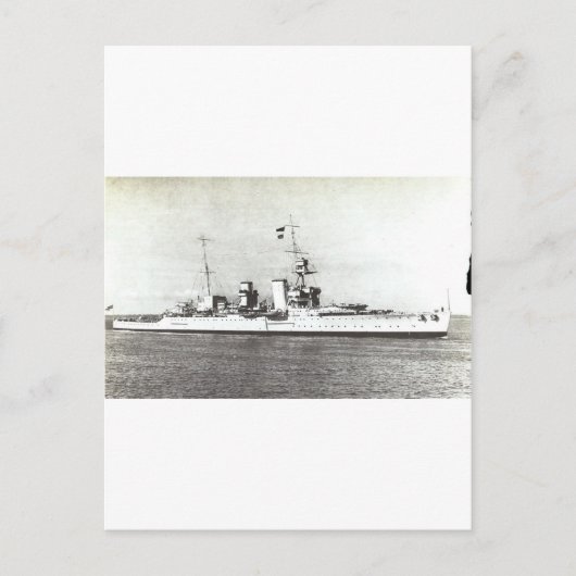 HMS Frobisher Briefkaart (Voorkant)