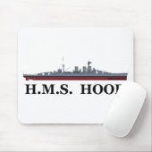HMS Hood Muismat (Met muis)