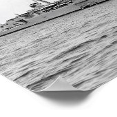 HMS Hood poster 16,5 x 11 inch (Hoek)