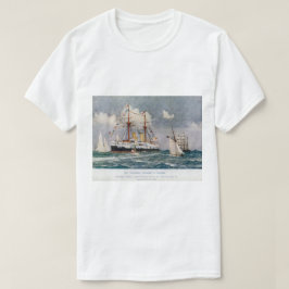 HMS inflexibel ijzeren slagschip 1876 T-shirt
