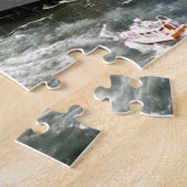 HMS Invincible -  Nautical Vliegtuig Carrier Legpuzzel (Zijkant)