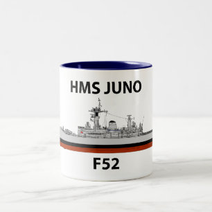 HMS Juno, zitplaats Tweekleurige Koffiemok