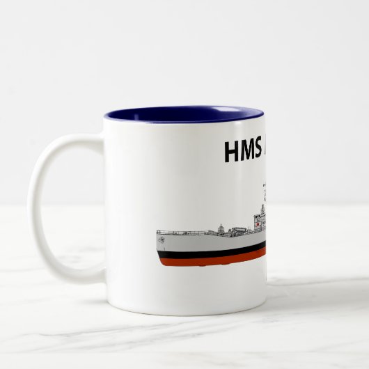 HMS Minerva, Seacat Tweekleurige Koffiemok (Links)