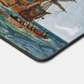 HMS Nottingham en slagschip Mars 1703 Bureaumat (Hoek)