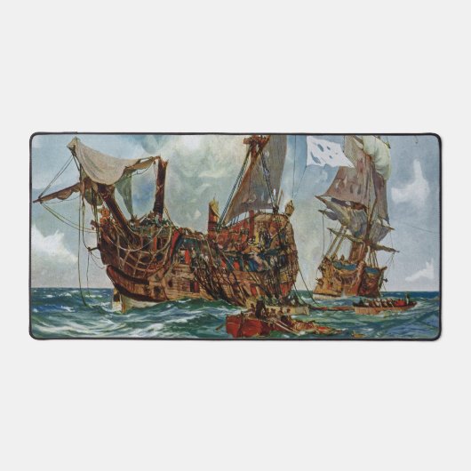 HMS Nottingham et cuirassé Mars 1703 (Recto)
