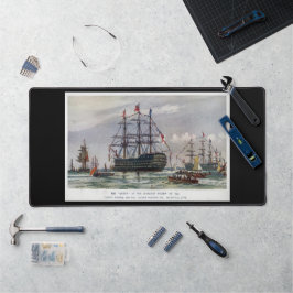 HMS Queen Zeeslag 1839 Bureaumat