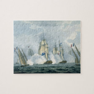 HMS Sirius, kapitein Rowse die een Frans plein in Legpuzzel