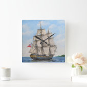 HMS Surprise Acrylic Wall Clock Vierkante Klok (Huis)