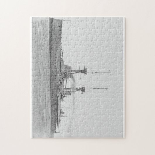 HMS Vanguard puzzel Legpuzzel (Verticaal)