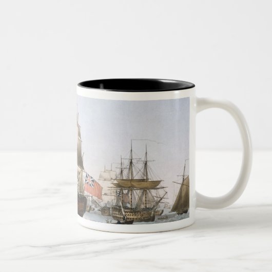 HMS Victory, 1806 Tweekleurige Koffiemok (Rechts)
