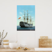 HMS Victory (1890) Poster (Keuken)
