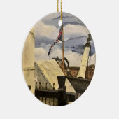 HMS Victory Brits Royal Navy Keramisch Ornament (Rechts)