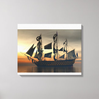 HMS VICTORY CANVAS AFDRUK