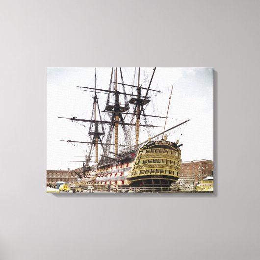 HMS Victory Canvas Afdruk (Voorkant)
