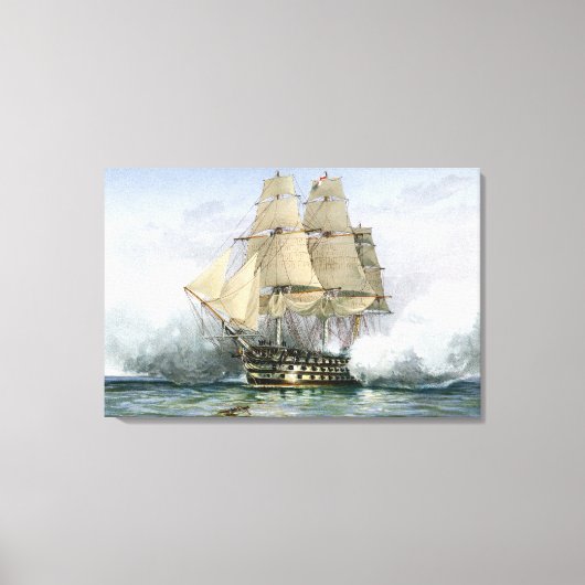 HMS Victory canvas print (Voorkant)