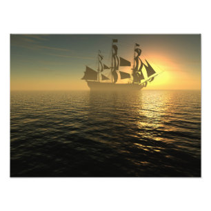 HMS Victory Foto Afdruk