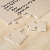 HMS Victory - Scheepsblauwdruk Plannen SD Legpuzzel (Zijkant)