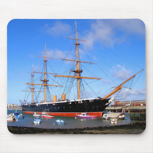 HMS Warrior Muismat (Voorkant)