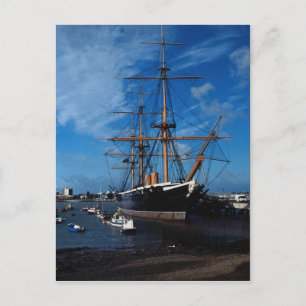 HMS Warrior", Portsmouth, Engeland Briefkaart
