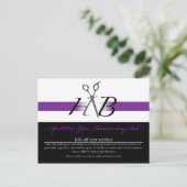 HNB Heather Bartell Salon Briefkaarten (Staand voorkant)