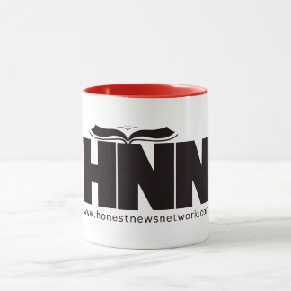 HNN White, Black en Red Trimmed Mok